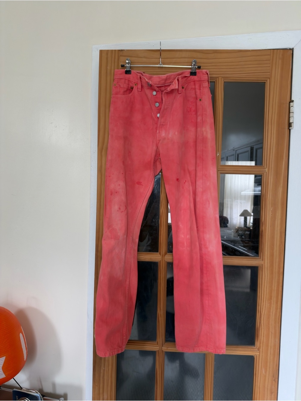 Vintage red tab Levi’s - pink washed